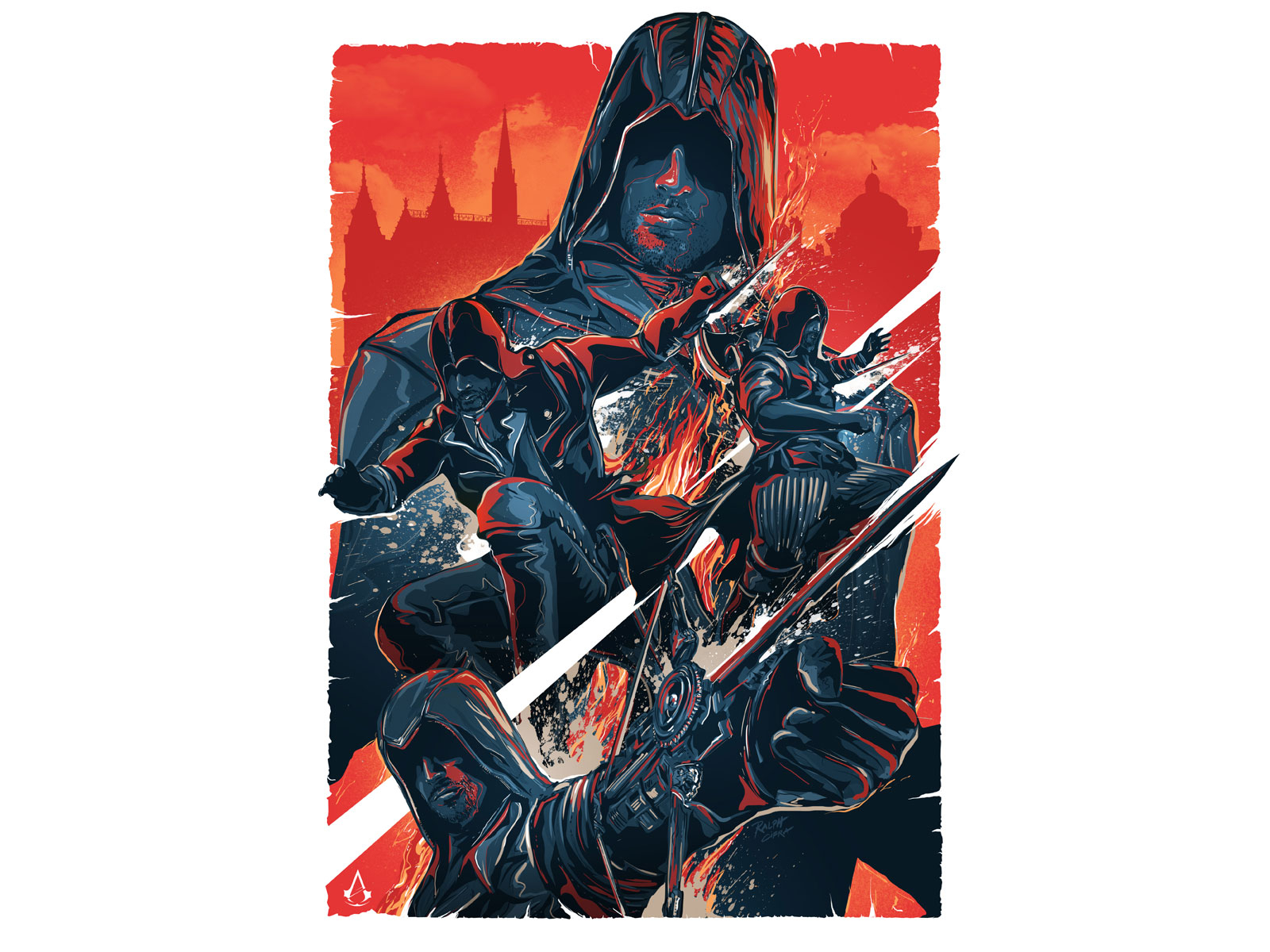 Assassins Creed Poster Design By Ralph Cifra On Dribbble 8238