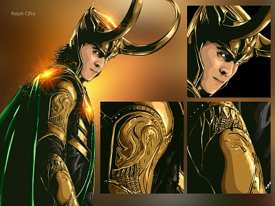 LOKI - Marvel avengers comics illustration loki marvel marvelcomics vector