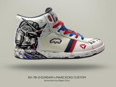 Gundam RX-78-2 x Marc Ecko Custom