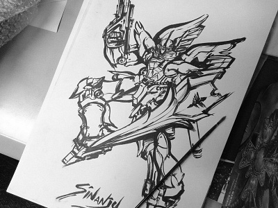 SINANJU (INK ILLUSTRATION)