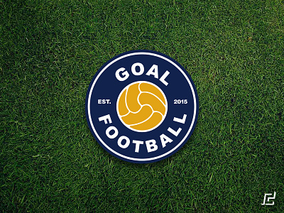 Goal Football Logo Design 2 art design football goal illustration logo type