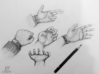 HAND SKETCHES art design drawing grayscale hand illustration pencil practice sketch
