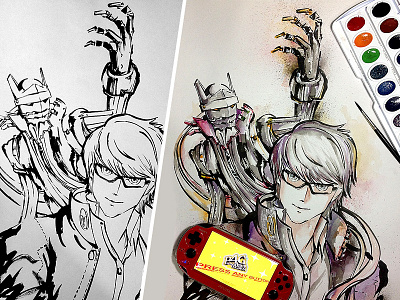 PERSONA 4 GOLDEN FAN ART