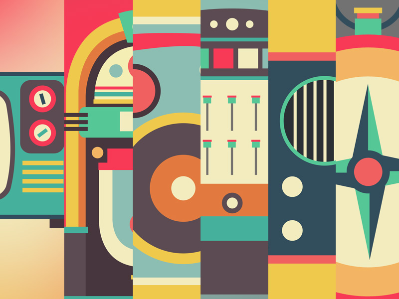 RETRO TECHNOLOGY 3.0 by Ralph Cifra on Dribbble