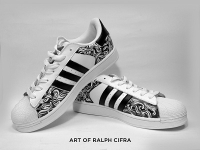 engranaje Mortal Prueba de Derbeville ADIDAS SUPERSTAR Custom Shoe Design by Ralph Cifra by Ralph Cifra on  Dribbble