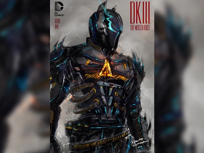 ARKHAM KNIGHT IPAD ILLUSTRATION art batman comics dark knight dc design illustration ipad