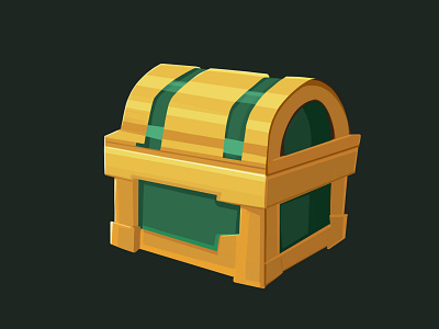 Green Treasure box