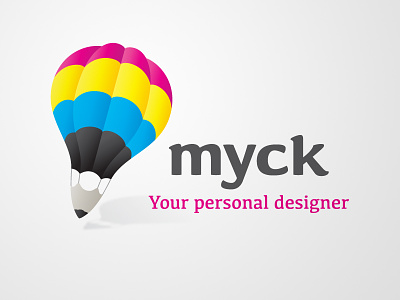 My new logo branding cmyk identity logo myck vector