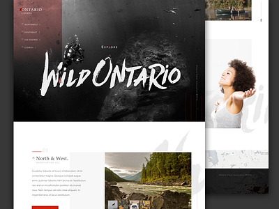 [50 Weekly UI Challenge] Wild Ontario web