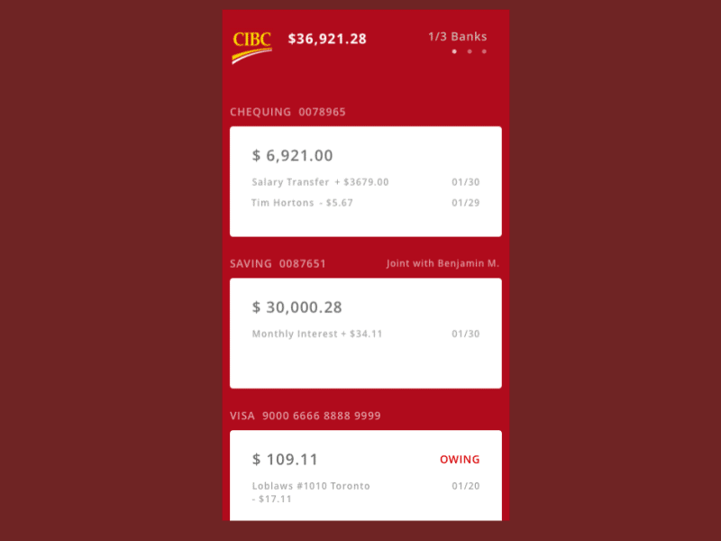 [50 Weekly UI Challenge] Joint Banking animation ui