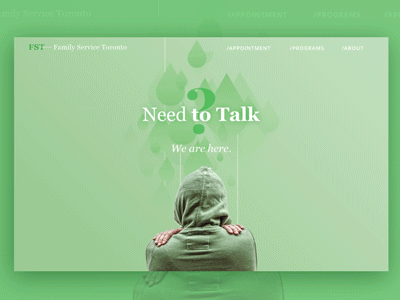 [50 Weekly UI Challenge] Family Service Toronto animation ui
