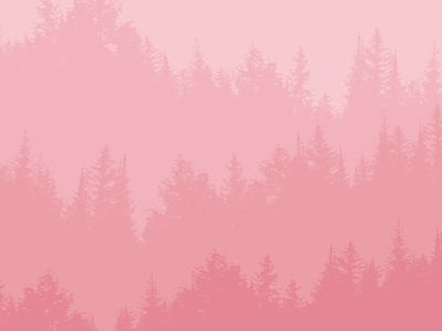 The pink forest forest illustration photoshop pink