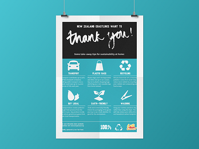 Contaminated Coastlines Flyer blue flyer hand lettering icon design icons lettering nz type