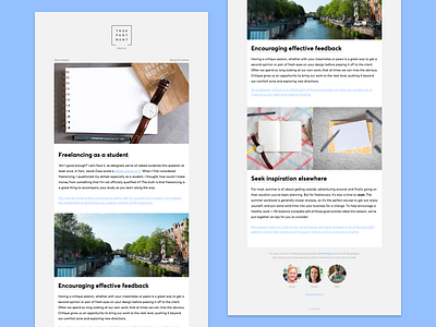 The Apartment - Newsletter template design