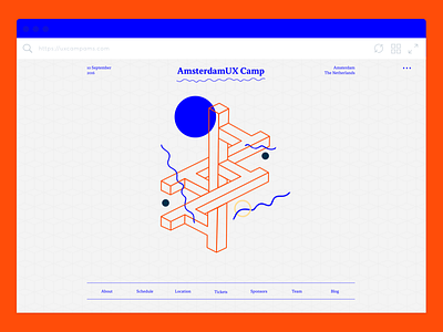 Amsterdam UX Camp – Home Page