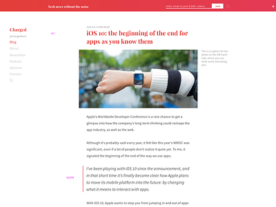 Charged – Blog Post blog blog post charged digital red tech web website