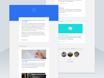 Newsletter blue email email template newsletter newsletter template tech template