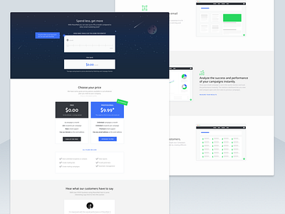 MoonMail – Landing Page