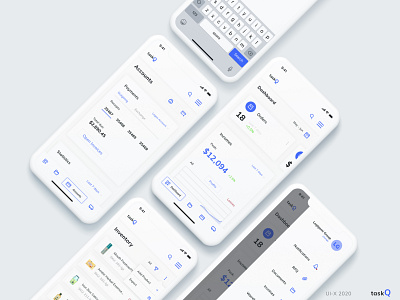 taskQ adobexd aftereffects app branding illustration mobile ui ui design uidesign ux ux design web design