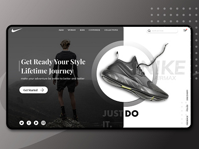 Nike Landing Page