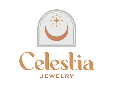 Celestia Logo brand identity branding design flat graphic design icon logo minimal typography