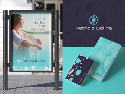 Patrícia Bolina - Therapies branding holistic logo logo logo design therapies logo