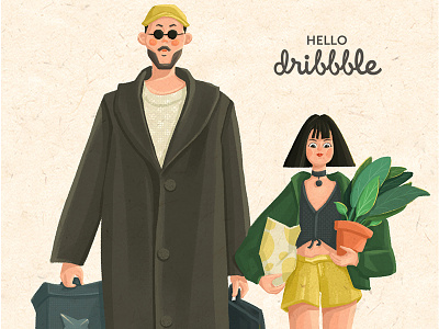 hello dribbble design illustration illustration design