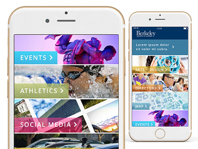 University of California, Berkeley App app education ui ux