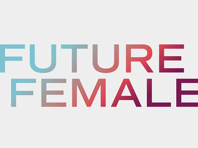 Future Female logo branding logo
