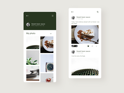 Personal homepage design