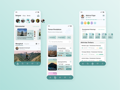 Ancala - Hiking App UI Design