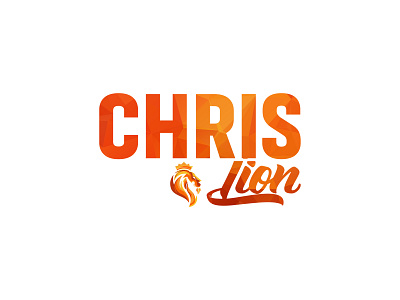 Chris Lion branding flat icon illustrator lettering logo minimal type typography vector