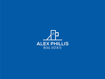 Alex Phillis Real estate app bappy branding illustrator logo logo folio minimal minimalist logo modern logo real estate real estate logo restaurant typography vector