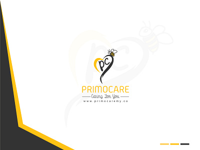 Primocare Logo Design branding design illustration illustrator logo logo design logo lamplate logo mark logotype minimal typography vector