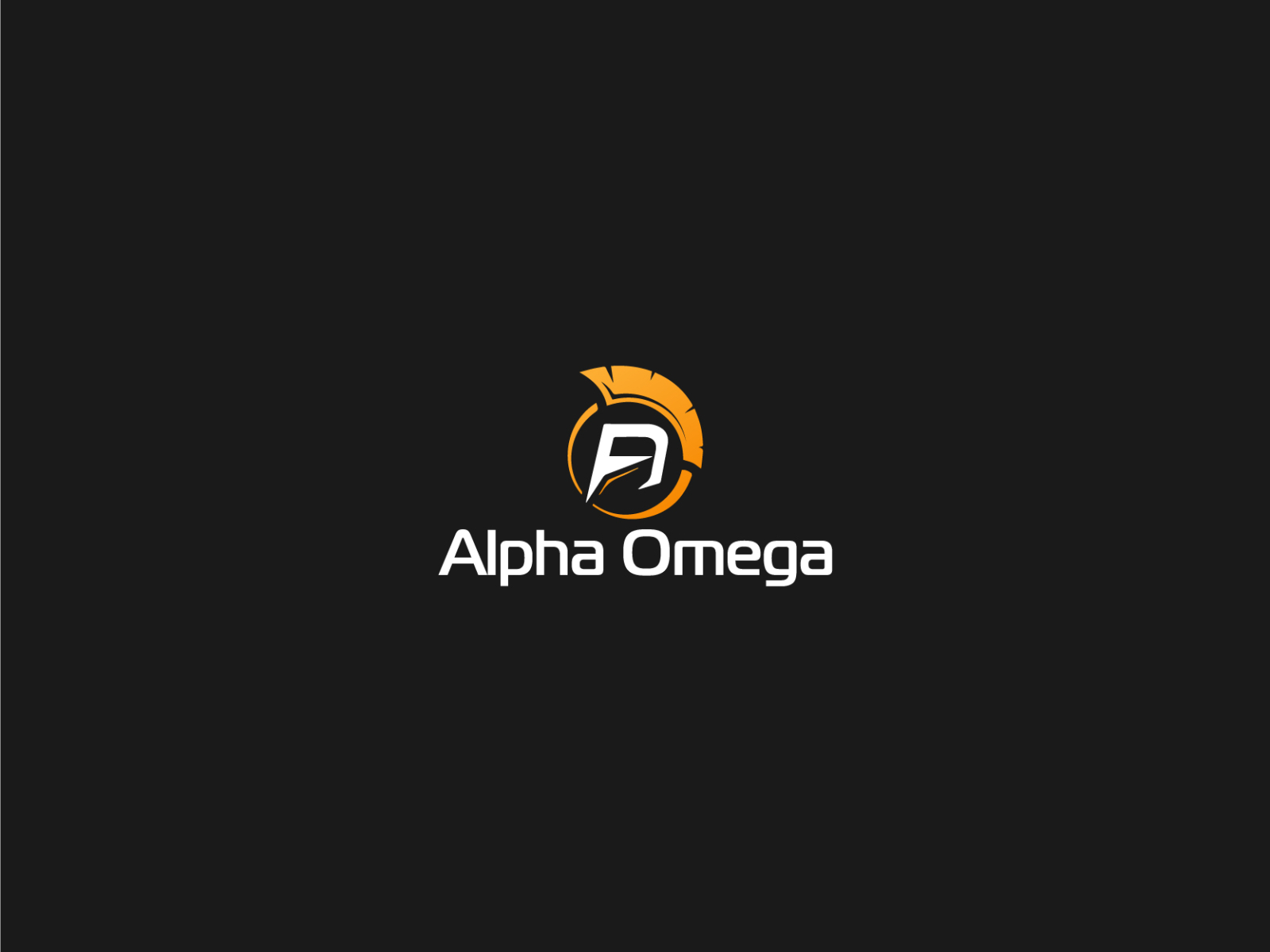 Alpha Omega by Sahrear hossen on Dribbble