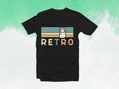 Retro Gaming Tshirt Design branding custom gaming tshirt gamingtshirts graphic design