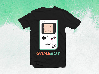 Retro Gaming Tshirt Design modern t shirt design