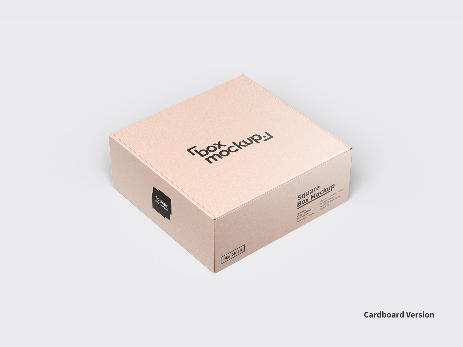 Download Square Box Packaging Mockup by Shaike Rintu on Dribbble