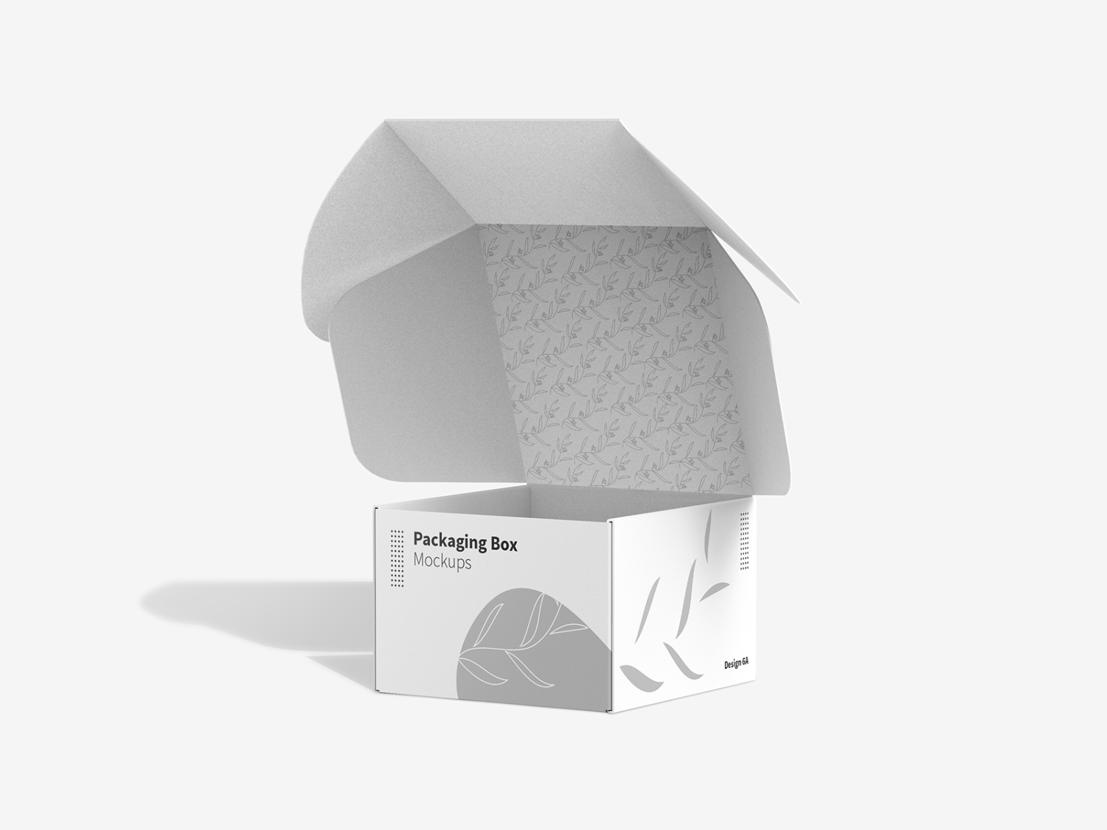 Download Mailer Box Packaging Mockup 6a by Shaike Rintu on Dribbble