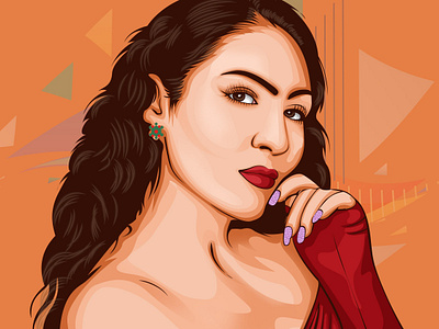 vector portrait