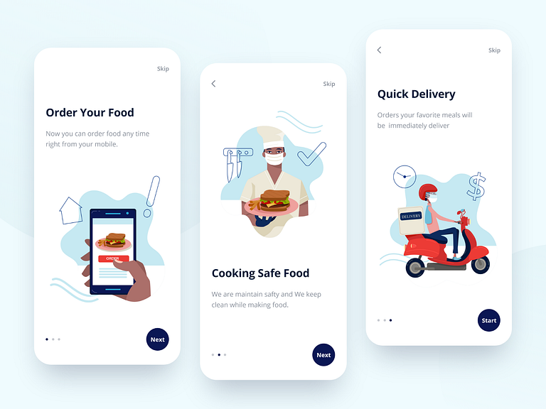 Onboarding by Ronak Kachhadiya on Dribbble