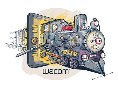 Wacom Sticker Concept