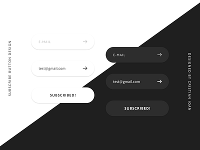 Subscribe Button Design