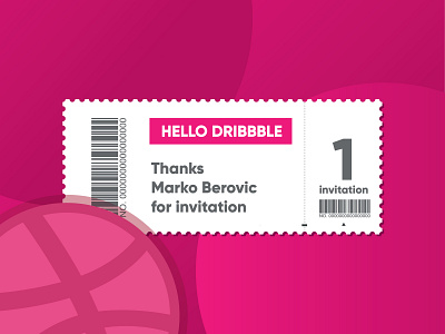 Hello dribbble!