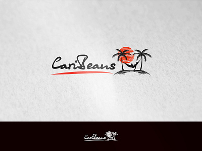 CariBeans logo design