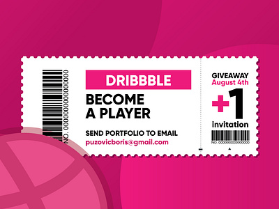 Dribbble invite become a player branding design dribbble invitation dribbble invitations dribbble invite dribbble invites illustration invitation invitations invite invite giveaway logo typography ui ux vector