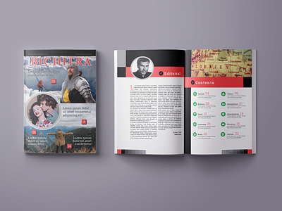 Magazine Template adobe indesign brochure template creative design graphic design magazine magazine template newsletter template newspaper premium design print print design