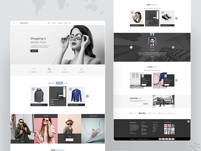 Kenakata - Creative eCommerce Adobe XD Template-V.5 by FARUK AHMED on ...