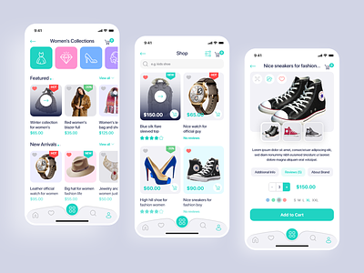 Kenakata - eCommerce Mobile App UI Kit #4 adobe xd app design ecommerce app figma ios app ui mobile uiux shop app ui kit ui kit design ui template uiux design