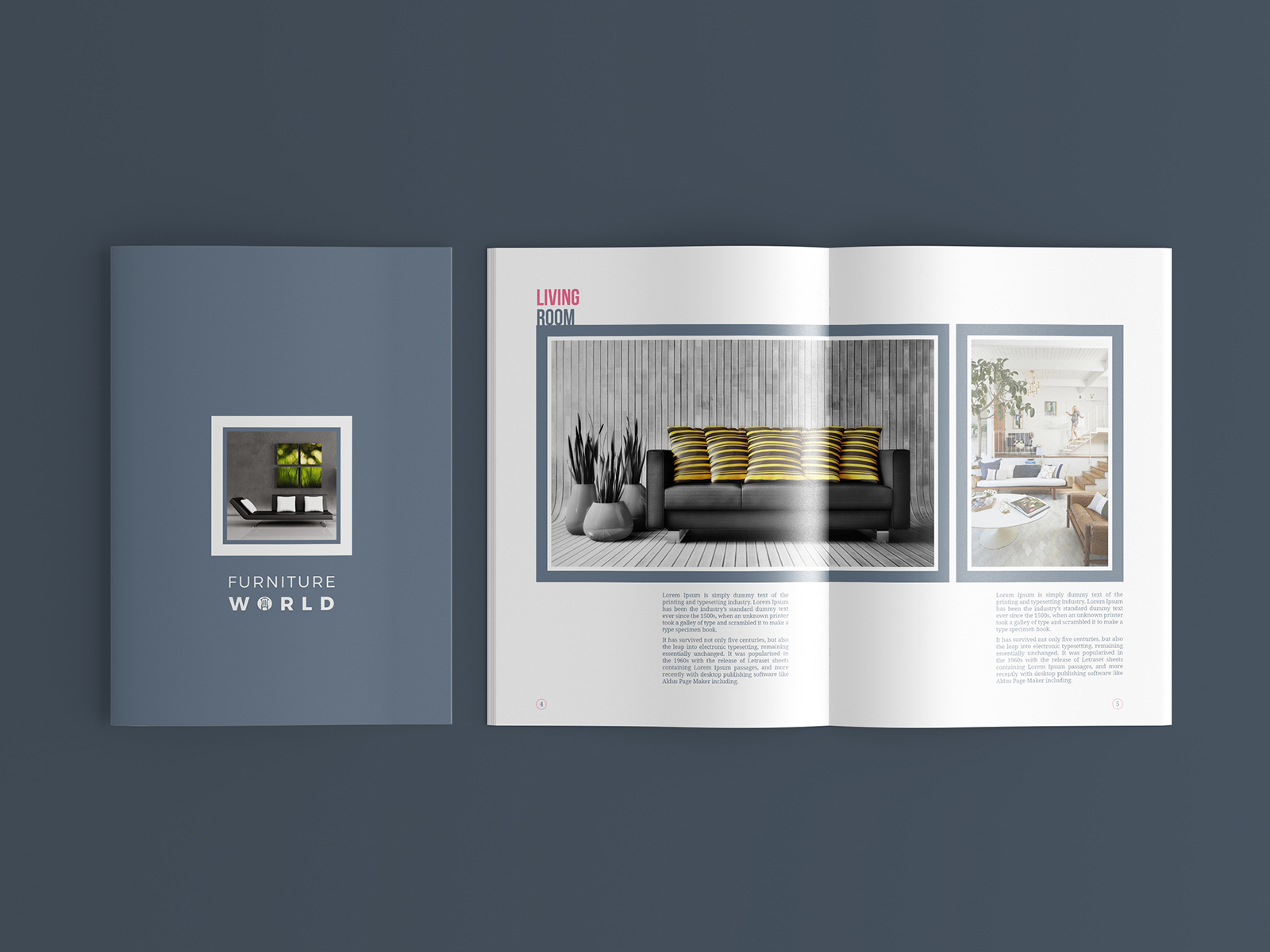 Furniture World – Portfolio Showcase Templates by FrontTheme on Dribbble